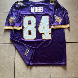 Vintage Nike Team Minnesota Vikings Randy Moss #84 Jersey XXL